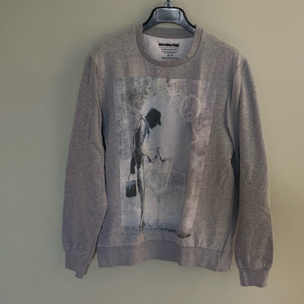 Brandalised by eleven Paris Men’s sweatshirt size M
